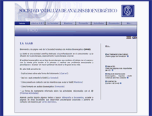 Tablet Screenshot of bioenergeticasaab.com
